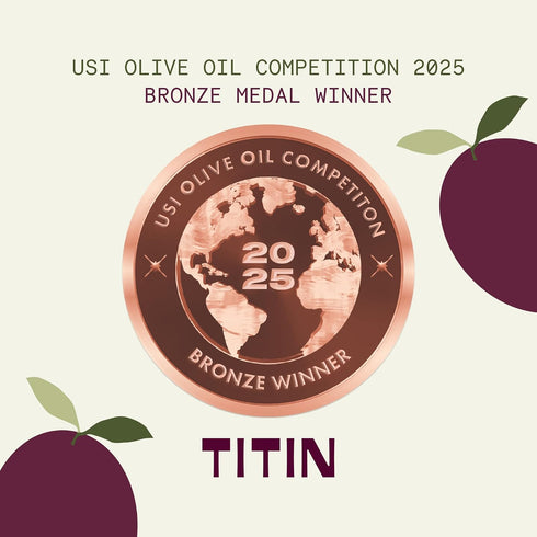 2Ltr 1 2025 TITIN Extra Virgin Olive Oil for Everyday Cooking, x Unit , High Polyphenol, First Harvest Cold-Pressed