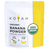 KOYAH Organic Freeze-dried Banana Powder, 1 Scoop = 1/4 Cup Fresh, 22 Servings (220 g, 7.8 oz)