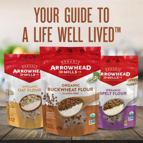 22 oz Arrowhead Mills Organic Gluten Free Buckwheat Flour