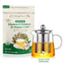 50 5oz DelighTeas Stomach & Liver Tea | Ayurvedic Herbal Blend for Digestion | Organic Milk Thistle, Fennel, Ginger