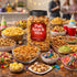 Generic 44 Oz Pub Snack Mix Crunch Assortment Party Size Savory Snack - Honey Mustard Cheddar Cheese Pretzel Sesame