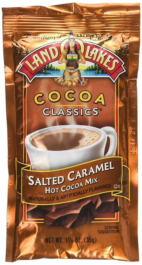 Mr. Munchies 1.25 oz (35g), 30 Packets Land O' Lakes Hot Cocoa Mix,Salted Caramel