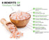 5 Lbs Anna and Sarah Himalayan Pink Rock Salt in Jar