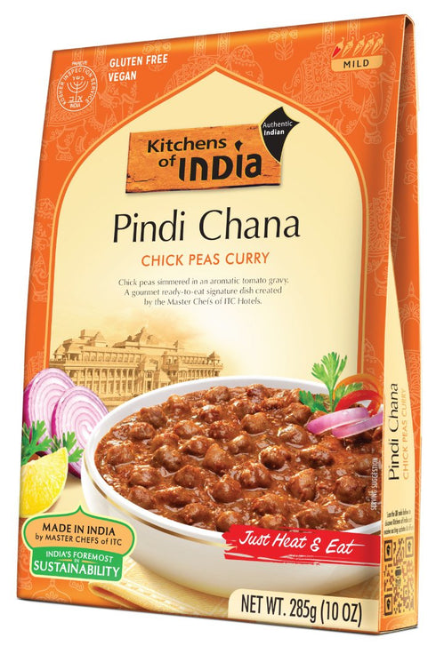 Kitchens Of India Ready To Eat Pindi Chana Chick Pea Curry, 10