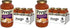 Prego Cremini Pomodoro With Roasted Garlic Pasta Sauce, 23.5 OZ Jar (Pack