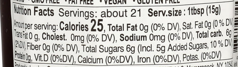 LUCIEN GEORGELIN 11.28 OZ Organic Wild Blueberry Fruit Spread