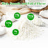 FASHIONIQ 226g (5pack), Premium Organic Coconut Milk Powder - Instant Dissolve for Smoothies, Baking & Thai Cuisine