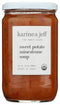Karine & Jeff, Organic Sweet Potato Minestrone Soup, 16.9 Ounce