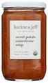 Karine & Jeff, Organic Sweet Potato Minestrone Soup, 16.9 Ounce