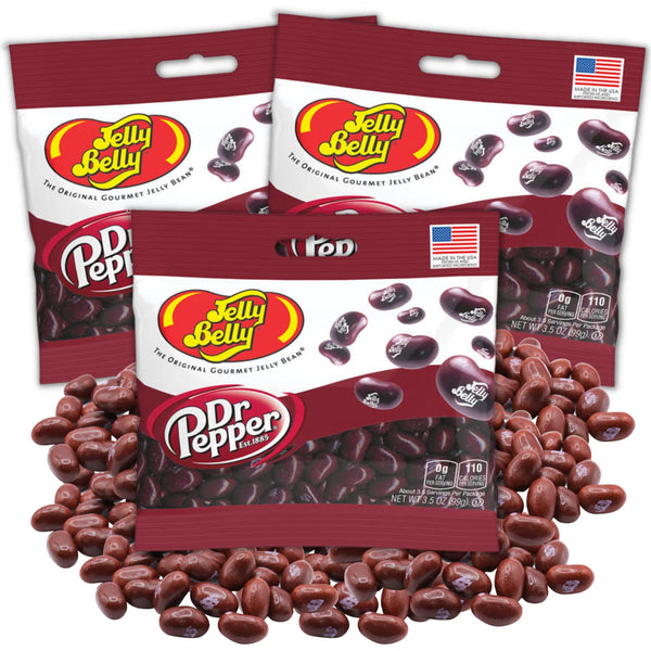 Sweetzo - Dr. Pepper Jelly Beans, Soda Flavored Chewy Candies, Bulk Individually