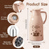 68 oz Hot Drink Dispenser Coffee Bar Accessories Cocoa Drink Dispenser for Keeping Hot Chocolate Bar Supplies Large