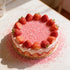 (150g/5.3oz) Twisweet Pink Sprinkles, Edible Sanding Sugar Crystals for Cake Decorating, Extra Fine Candy Sprinkles