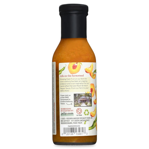Fischer & Wieser Harvest Peach & Hatch Pepper Sauce, 13 Ounce (Pack of 2)