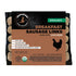 Charcutnuvo Organic Chicken Breakfast Links Sausage - 8oz Lean & Flavorful Morning