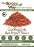 The Spice Way Gochugaru Korean Red Pepper Flakes, 8 oz, Premium Quality for Kimchi, Stir-Fries, Soups