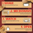 1.75 (Pack 6) Lowrey's Bacon Curls Microwave Pork Rinds (Chicharrones), Hot & Spicy, Ounce