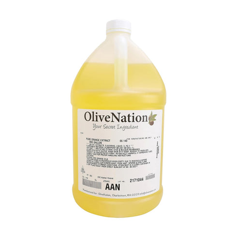 8 OliveNation Orange Flavoring Extract, TTB-Approved for Brewing, Citrus Flavor for Baking, Cooking, Non-GMO, Gluten