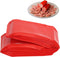 Tissting Sausage Casing Inedible, 20m x 45mm/65ft x 1.8in Plastic Sausage Case,