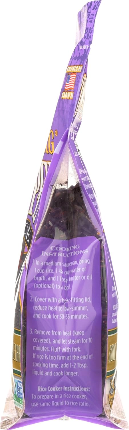 16 Lundberg Family Farms Black Pearl Rice, Ounce