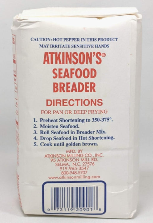 2 Lbs. Atkinson's Seafood Breader Cajun-Spicy-Hot