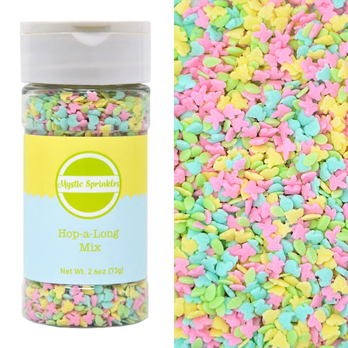 Mystic Sprinkles Easter Sprinkle Mixes - Hop-A-Long Confetti Mix 2.6oz