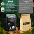 16-Ounce The Bean Organic Coffee Company California Blend, Medium Roast, Whole Bean Coffee, Bag