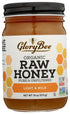 GloryBee Clover Blossom Raw Organic Honey, 18 Ounce