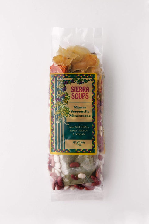 SIERRA SOUP s Mama Sorrenti's Minestrone, 12-Ounce Bags (Pack of 6)
