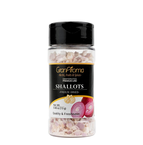 GranAroma Freeze Dried Shallots, Savory Flavor, Sauces & Soups, Versatile Ingredient (0.48
