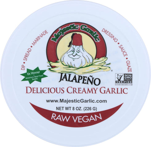 Majestic Garlic Jalapeno Garlic Dip, 8 OZ