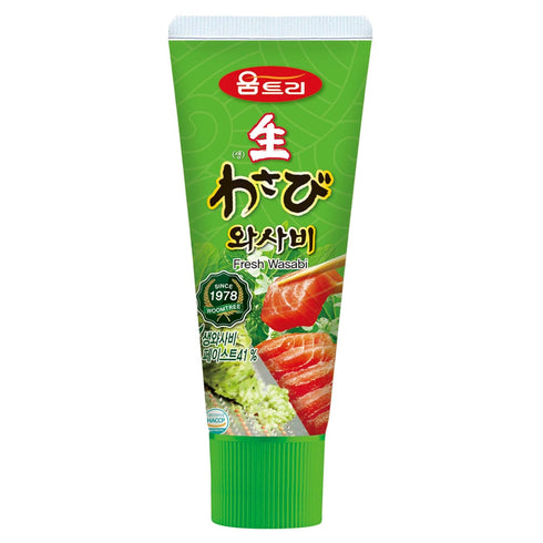 Woomtree Fresh Wasabi Paste, 4.2 oz Tube | Korean Food |