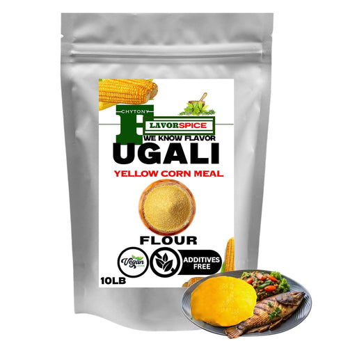 10LB Kenya Premium Ugali | Yellow Maize Meal