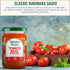 12 oz Walden Farms Tomato Basil Pasta Sauce Zero Calorie, Sugar Free, Keto & No Carb Sauce for Pasta, Veggies & More