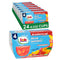Dole Fruit Bowls Peaches in Strawberry Flavored Gel Snacks, 4.3oz 24 Total