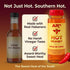 100% 12 oz (Pack 2) ARs Hot Southern Honey, Chile De Arbol (Mild) - Blend of Sweet Clover, Real Wildflower Honeys
