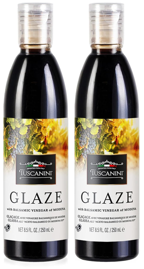 Tuscanini, Balsamic Glaze Made with Kosher Balsamic Vinegar of Modena Italy, (2