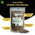 4oz, Herb To Body Chaste Tree Berry Whole Wildcrafted and Dried Vitex Berry for Chasteberry Tea for Womens Wellness