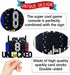 Happy 8th Birthday Cake Topper, Level 8 Unlocked for Kids, Boys & Girls Birthday Party Decoration