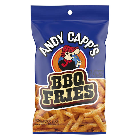 Andy Capp's BBQ Fries Snacks (Pack of 12)