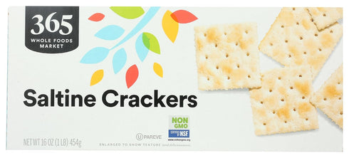 365 16 by Whole Foods Market, Salted Saltine Crackers, Ounce