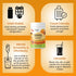 20:1 6 oz Papaya Juice Powder with Natural Papain Digestive Enzyme - Concentrated & Freeze Dried Organic Papaya Juice