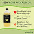 100% (32 GreenIVe Avocado Oil Naturally Grown Pure Natural without Additives, Clean, Cold Pressed, Non-GMO, Vegan:
