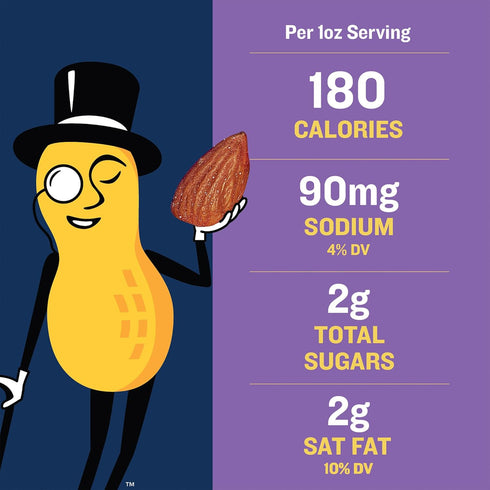 27 oz, 50% PLANTERS Mixed Nuts, Salted, Resealable Jar - Salted Nuts with Less than Peanuts (*Nuts are Measured by