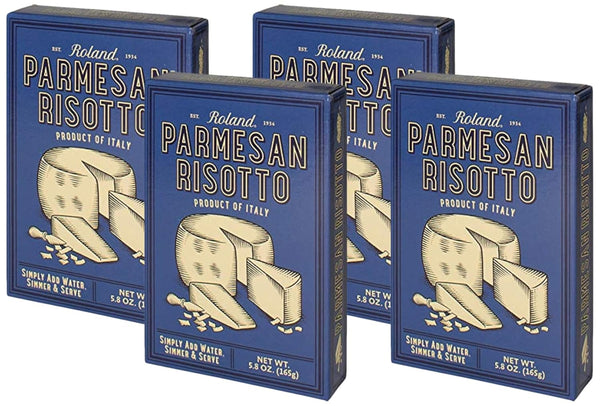 Roland Foods Italian Risotto, Parmesan Cheese, 5.8 Ounce (Pack of 4)