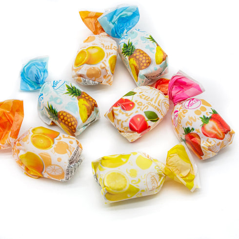 2 lb 5 Arcor FRUIT FILLED Hard Candy Individually Wrapped, Old Fashioned Bulk Candy, Assorted Flavors, Hard Shell