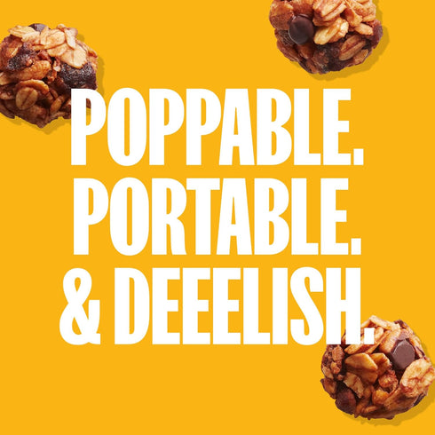 28 Count, MadeGood Chocolate Banana Granola Bites, Organic and Delicious Snacks