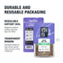 25 1.5 Tiesta Tea Cocoa Mint Chill Loose Leaf Tea, Chocolate Peppermint Herbal Rooibos Blend, Non-Caffeinated, Real