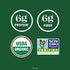 17.3 oz (Pack 6) SEEDS OF CHANGE Organic Quinoa & Brown Rice with Garlic Family Size, Organic Food, Pouch