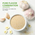 22 Ounce(624g), Soeos Granulated Garlic, Garlic Powder, Convenient and Versatile Seasoning, Great for Flavoring Dishes