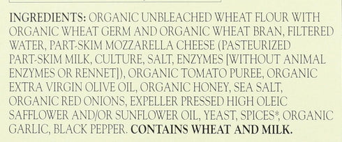 Frozen Size,13 (Pack 1) Amy's Cheese Pizza, Made with Organic Tomatoes and Flour, Hand Stretched Crust, Full Ounce